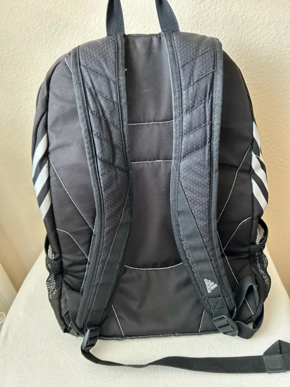 Houston Dynamo Backpack - Adidas - Shoe Pocket Ball Pocket Cup Holder Mesh Nylon